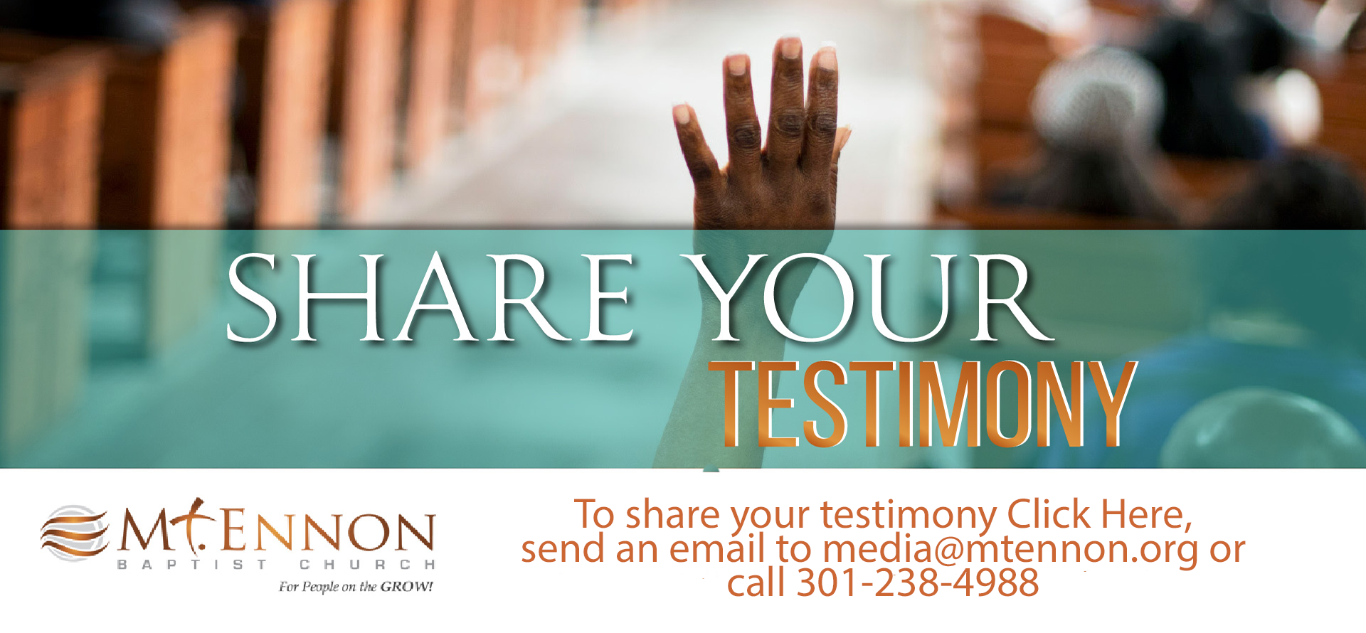 Share Your Testimony